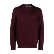 Aged Wine Heather Pullover Sweater