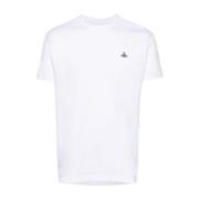 Hvide T-shirts og Polos med Orb Logo