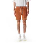 Fleece Shorts med elastisk talje