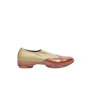 Slip-On Brogues med Kontrastpanel