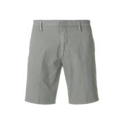 Slim Fit Bermuda Shorts - Grå