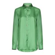 Grøn Basisk Skjorte