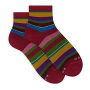 Italienske ultralette korte sokker Multifarvet