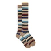 Italienske lange sokker, Multifarvede striber