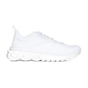 Hvide Strik Sneakers