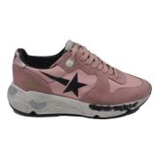 Løbende Pink Sneakers - Autenticitetskort