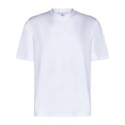 Hvide V-Neck T-shirts og Polos