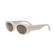Luksus Oval Solbriller