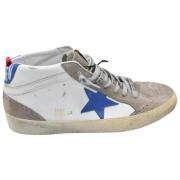 Klassisk Hvid Taupe Mid Star Sneakers