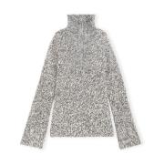 Hyggelig High-Neck Alpaca Sweater