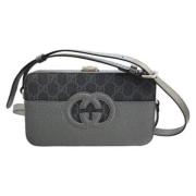 Pre-owned Canvas gucci-tasker