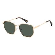 Stylish Sunglasses with Polarized Green Lenses
