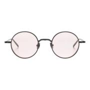 Metal Rund Ramme Pink Solbriller