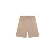 Italienske Chino Shorts med Høj Talje