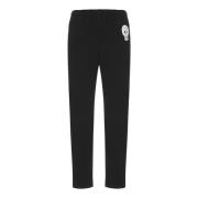 Sorte Jersey Skull Straight-Leg Sweatpants