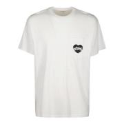 Hvid Amour Pocket T-Shirt