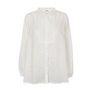 Gro Skjorte - Bright White Bomuld Bluse