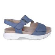 Blå Walking Sandal med Aftagelige Indlægssåler