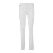 Hvid Bomuld Denim Jeans