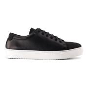 Håndlavet Sort Nubuck Sneakers