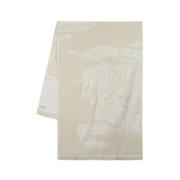 Bomuld Tørklæde - Beige - Stilfuld