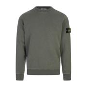 Grøn Crew-Neck Sweater 'OLD' Effekt