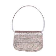 Glittery Leather Skuldertaske Multi