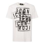 Icon Stamps Crew Neck T-Shirt
