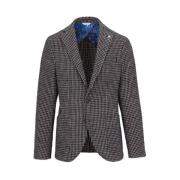 Slim Fit Houndstooth Jakke