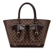 Pre-owned Canvas louis-vuitton-tasker