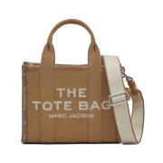 Sort Jacquard Tote Taske