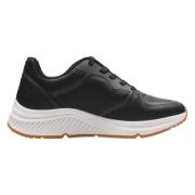 Sporty Læder Sneaker med Arch Support