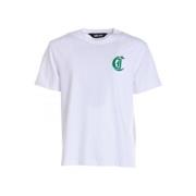 Velour Logo T-shirt Kortærmet Bred pasform