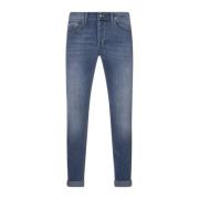 Blå Skinny Fit Jeans