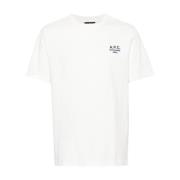 Hvid Grand T-shirt med Logo Print