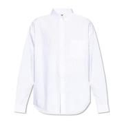 Bomuldsskjorte med lomme