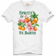 Broderet Bomuld T-shirt