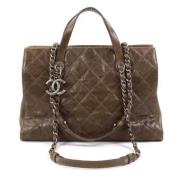 Pre-owned Stof chanel-tasker