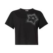 Stjerne Rhinestone T-Shirt