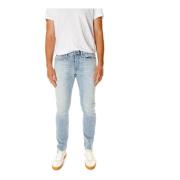 Slim Fit Mid Waist Jeans