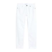 Hvid Slim Ankel Jeans til Kvinder