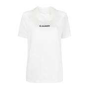 Logo-print T-shirt Hvid