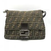 Pre-owned Stof fendi-tasker