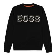 Sort Herre Sweatshirt