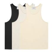 Essentials Tank 3-Pack Sort/Heather/Creme