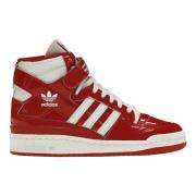 Begrænset udgave Høj Patent Rød Hvid Sneakers