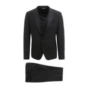 Luksuriøst Single Breasted Suit Sæt til Mænd