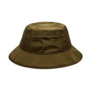 Stilfuld Nylon Hat med 360-graders skygge