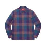 Multifarvet Plaid Flannel Skjorte Limited Edition