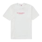 Klassisk Still Talking Tee White